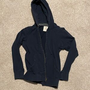 Old Navy Dark Blue Zip-Up Hoodie